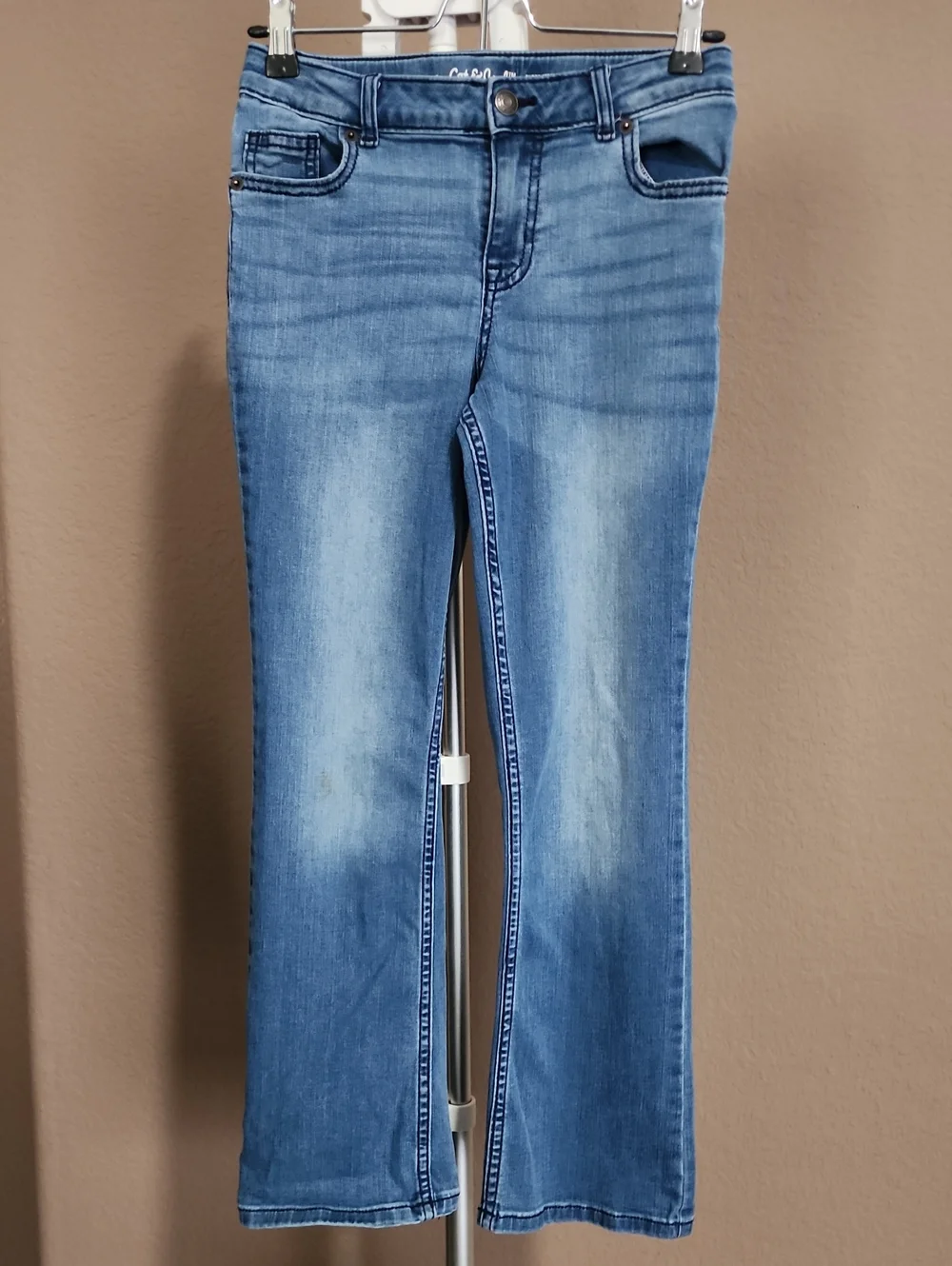 Girl's Cat & Jack Light Blue Flare Jeans